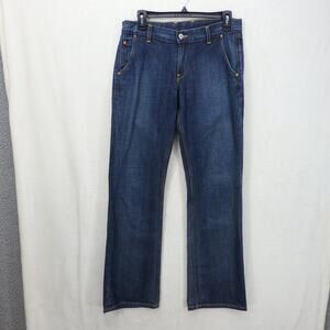 Lucky Brand Jeans Women's Size 6 28 Denim Blue disco Jean 30x31 Vintage